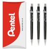 Pentel P200 Series Automatic Mechanical Pencil - Pack of 3