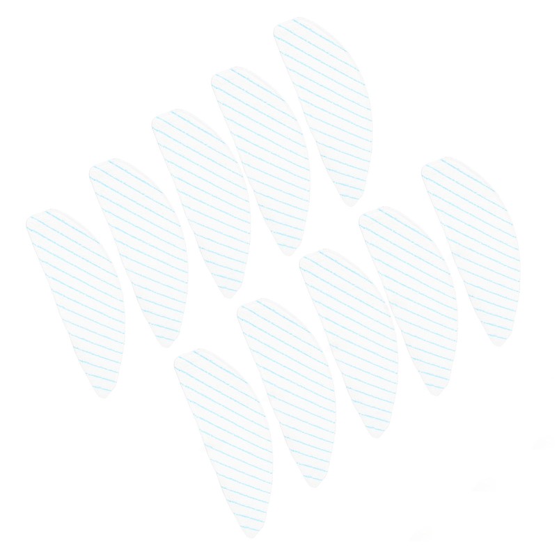 10pcs Sweeping Robot Disposable Mop Microfiber High Absorption Replacement Mopping