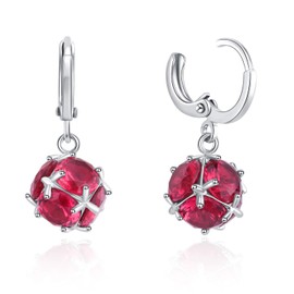 KRUCKEL Water, essence of life, origin of lives, natural, genius, glorious, pure, quiet, silence, peaceful, worry-free, everything is fine earrings made with Zirconia–7181132