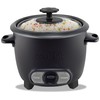 Courant Rice Cooker 8-Cup (Cooked), Removable Non-Stick Bowl, One Touch