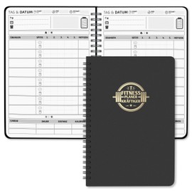 BIROYAL Fitness Journal Spiralblock