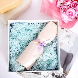 Bgfhna 60 Sheets Tissue Paper, 6 Light Color Pearlescent Tissue Paper for Gift Bags Wrapping DIY Crafts Birthday Wedding Holidays Decor