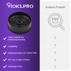 Vioks.pro Activated Carbon Filter 125 mm Set of 4 Replacement
