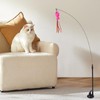 Homiliky Feather Teaser Cat Toy with Bell - 13Pcs Interactive