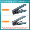 Optic Fiber Cable Cutter Stripper Scissors for Fiber Optic Kevlar
