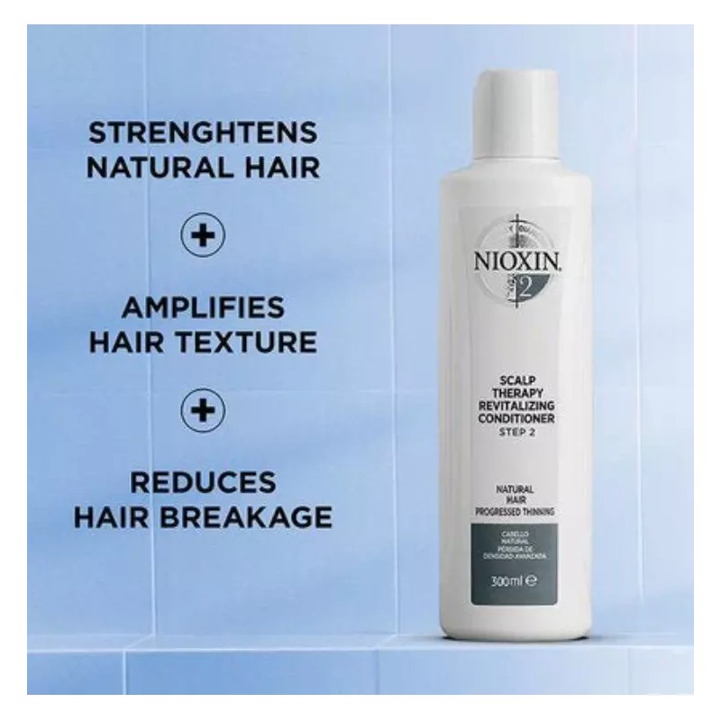 Nioxin System 2 Scalp Therapy Conditioner, 10.1oz