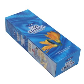 DharmaObjects Nag Champa Pack of 6 Box Masala Coated 120 Incense Sticks
