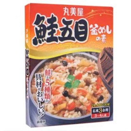 Michelin-Kaiseki Supplies MARUMIYA Sake Gomoku Kamameshi Salmon ingredients Rice seasoning