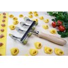 ELETTRO CENTER Art.392 Adjustable Stainless Steel Cookie Cutter, Silver