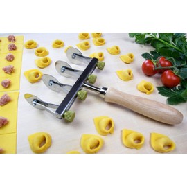 ELETTRO CENTER Art.392 Adjustable Stainless Steel Cookie Cutter, Silver