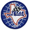 Retro Texas World Speedway NASCAR Patch Iron Sew On Vintage Style Retro Cap Hat
