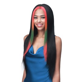 BOBBI BOSS HD Lace Front Wig 5 inch Deep Lace Part MediFresh MLF630 Karine (TD2PK/GREY)