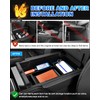Karltys Center Console Organizer for 2022-2025 2026 Nissan Pathfinder, ABS