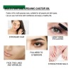 Aceite De Ricino,crecimiento De Pestañas, Cejas, Cabello 2pc
