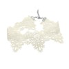 Vintage Lace Choker Necklace Stylish Pendant Adjustable Length Elegant Collar