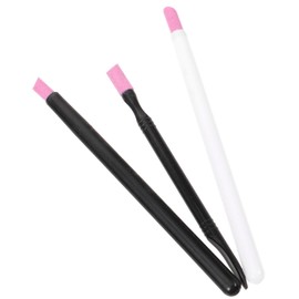 NOLITOY 3pcs Nail Pens Dual-ended Dead Skin Remover Repair Tool Portable for Nail Artists Random Style