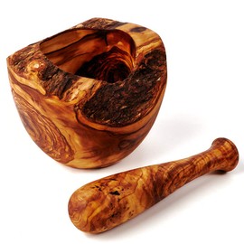 Mortar And Pestle In The Nature - 4.72"