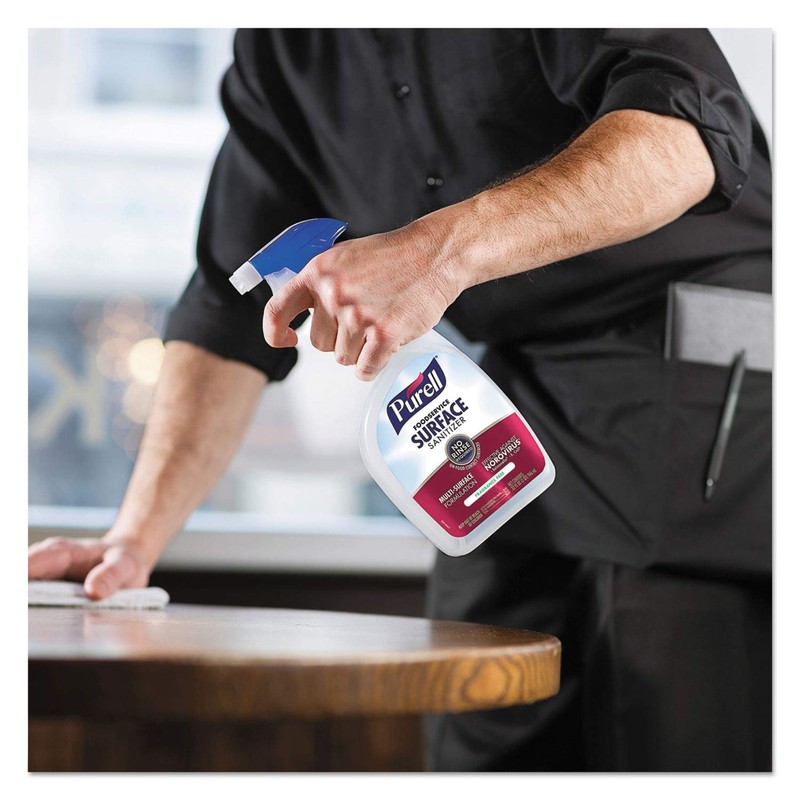 PURELL® GOJ334112, Foodservice Surface Sanitizer Spray, 1 Each, Clear, "11"