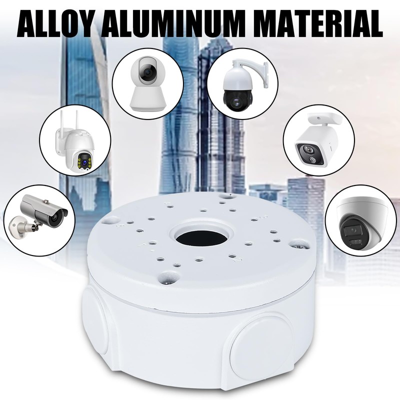 Pack of 4 Camera Junction Box, Waterproof Junction Box for