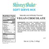 Shivery Shake VEGAN Chocolate Soft Serve Ice Cream Mix