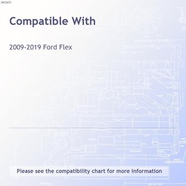 Upgrade Your Auto 8pc Carbon Fiber Pillar Post Covers for Ford Flex 2009-2019