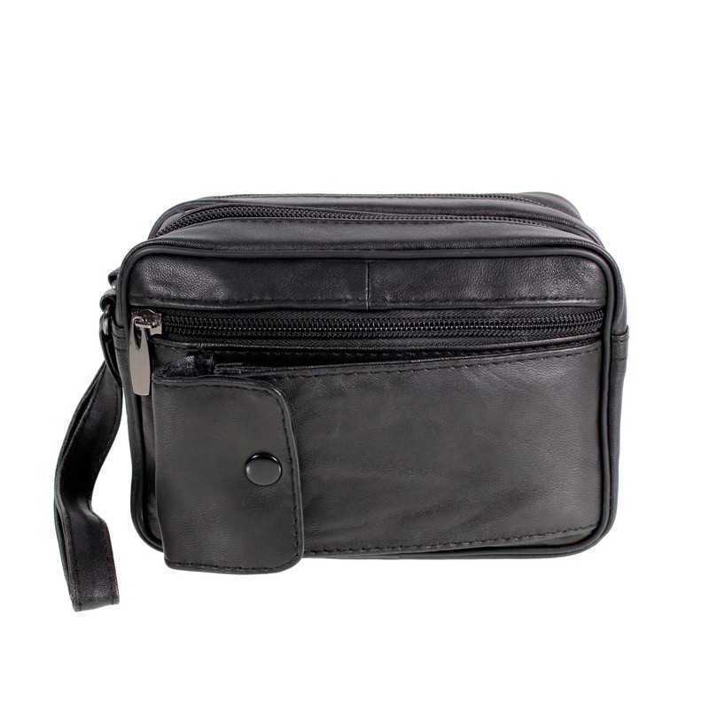 AR BRAND EST.2021 Taxi Driver Money Bag, Black, Medium