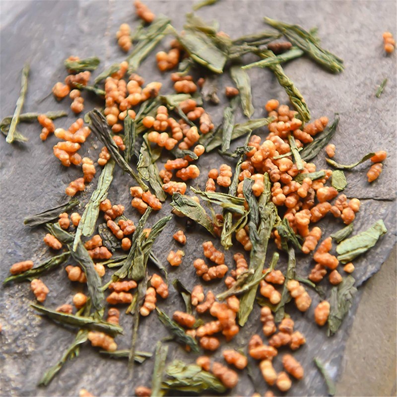 100g China Brown Rice Green Tea Natural Organic Herbal Flower