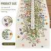 Zernblend 183 * 33 Cm Jasmine Chrysanthemum Spring Table Runner,