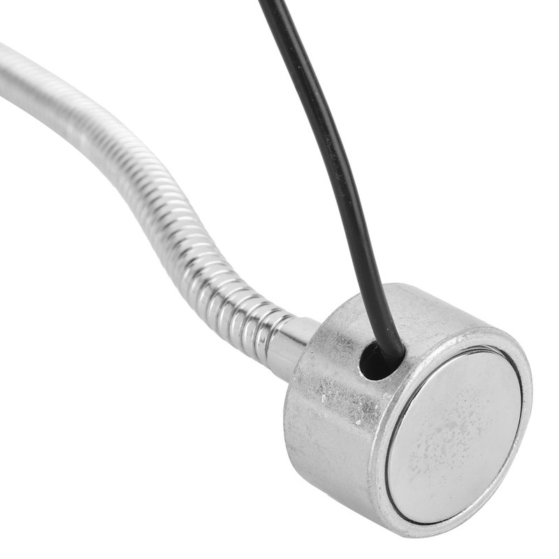 Aluminum LED Machine Work Light Magnetic Base Hose CNC Sewing