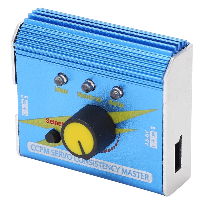 ESC Servo Tester CCPM Servo Consistency Master with 3‑Gear Indicator