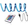 LED TV Backlight, 6.56Ft USB LED Strip Light, RGB Multi-Colour