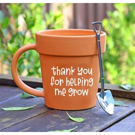 YACO STORE Funny Mug (TeacherPlant) Teacher Gifts, Gifts for Teacher for Christmas, Best Teacher Christmas Gifts, Teacher Garden Gift,Gardening Gifts for Teacher