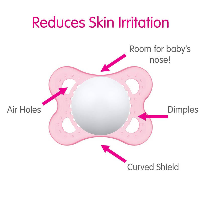MAM Original Matte Baby Pacifier, Nipple Shape Helps Promote Healthy