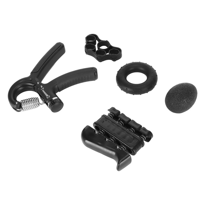 Hand Grip Strengthener Kit Elastic Silicone Skin Friendly Portable Forearm