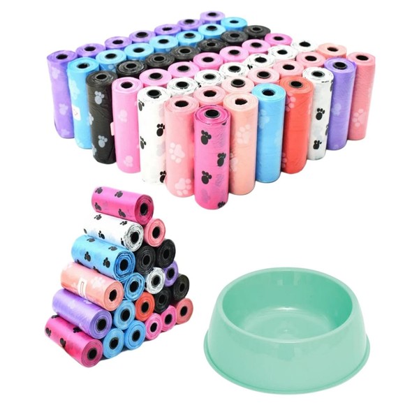 Kyrotech Köpek Kaka Poşeti, 8 Rulo Kaka Torbası, Mama ve