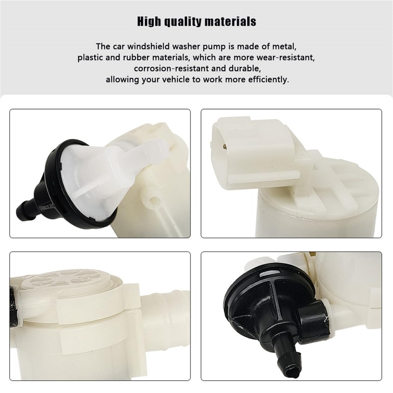 Meyffon Windshield Washer Pump Compatible with Mazda CX-3 2015-2020 Replace