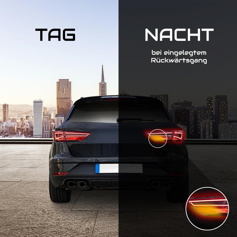 Rear Lights Film Sticker Finest Folia Set Left & Right