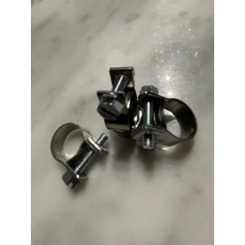 Unbranded (8) Fuel Injection Hose Clamps 1/2”-9/16" 12mm-14mm Fuel Pump Hose Clamps