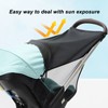 Stroller Sun Shade UV Protection Newborn Jogger Extension Universal Fit
