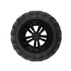 Bainiao 4Pcs 80mm Wheel Tire Tyre for Xinlehong Q901 Q902
