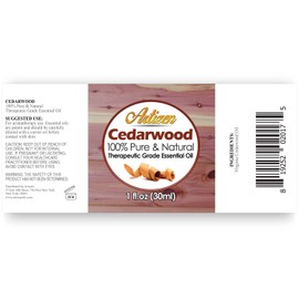 Artizen - Cedarwood Essential Oil 30ml Pure and Natural,Therapeutic Grade for Diffuser Skin Massage Candle Soap Making 1oz