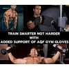 AQF Weight Lifting Gym Gloves Training Workout Fitness Gloves for