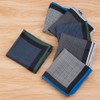 HOULIFE Mens Pure Cotton Stripe Check Classic Daily Use Handkerchiefs