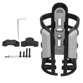 Motorcycle Cup Drink Holder Rugged Stable Motorcycle Water Bottle Holder Universal for Electric Vehicle Bicycle Grey