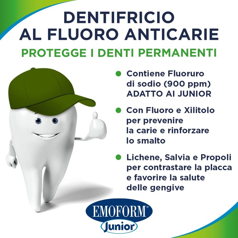 Emoform Junior Toothpaste for Children from 6 Years - 75