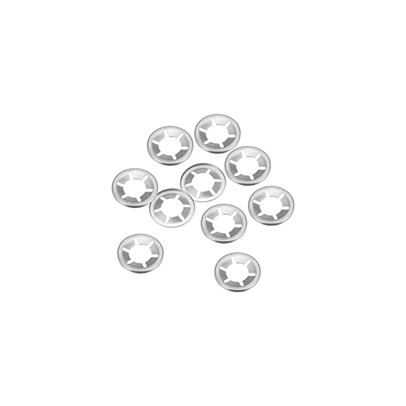 sourcing map M16 Washer 15.3mm I.D. 28mm O.D. Internal Tooth