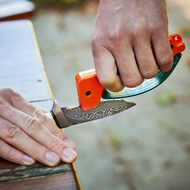 Accusharp Messer- und Werkzeugschärfer Orange