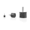 10 x Rubber Ferrule Type D Diameter 15 mm Height