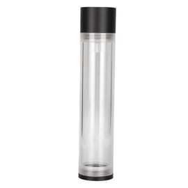 Water Cooling Reservoir 240mm/9.4in Length G1/4in Thread 50mm/2.0in Diameter Tube Low Noise 4 Holes PC Cooling Tank