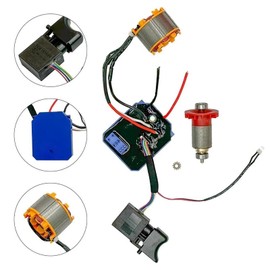 Ronyme 3820 Electric Drill Brushless Motor Assembly Compact Portable Replace Parts